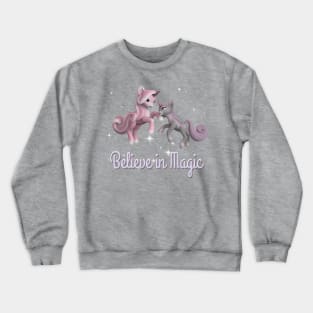 Mama and baby Unicorn Magic Crewneck Sweatshirt